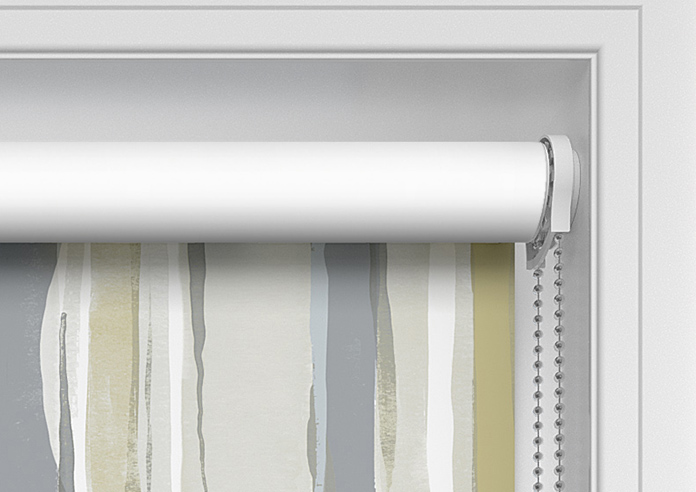 Waterfall Stripe, Ochre - Twist&Fit Roller Blind - Image 11